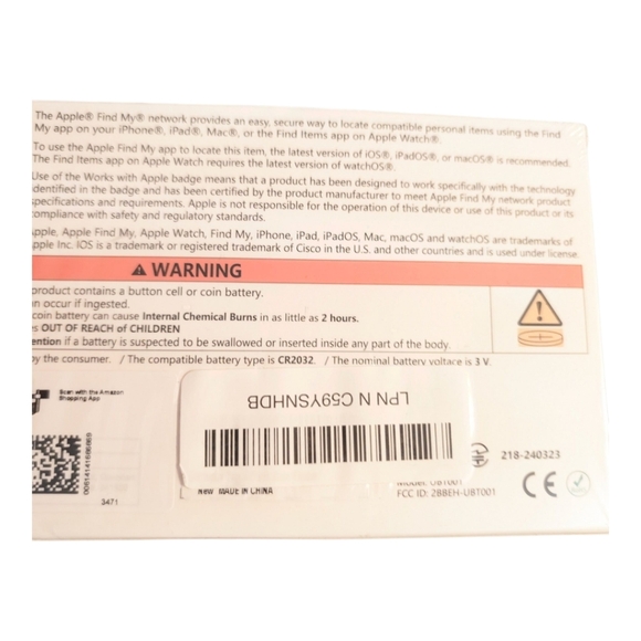 NIB Ultrbeka Smart Tracker 2-Pack (Apple Find My Compatible) - Picture 3 of 6